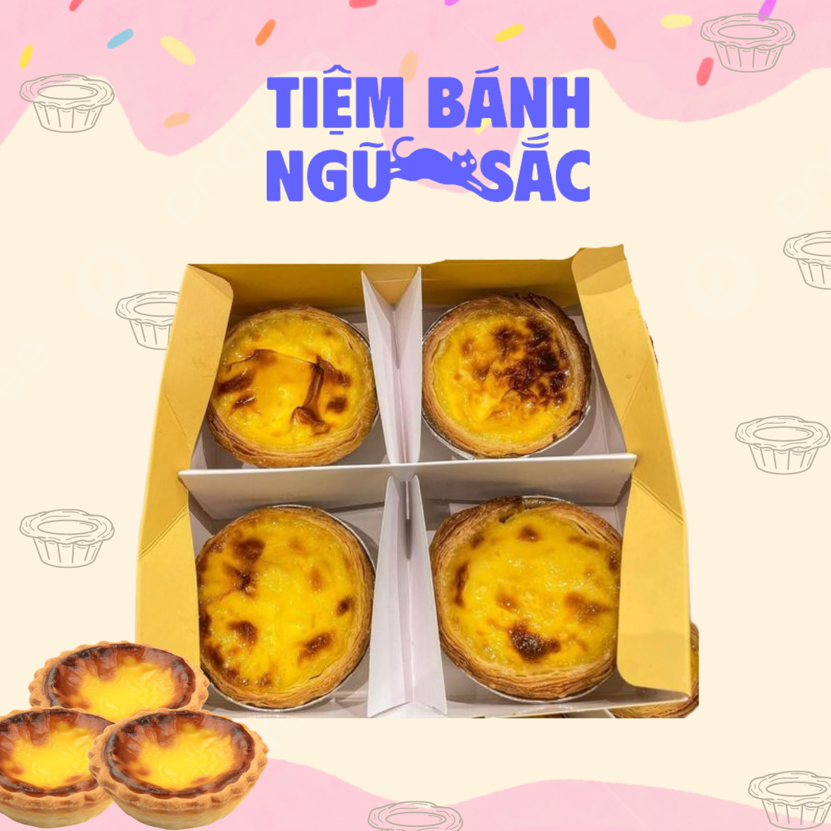 Bánh Tart Trứng 